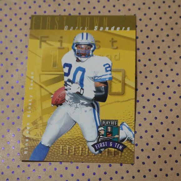 Barry Sanders #183 Football Card - Picture 1 of 2